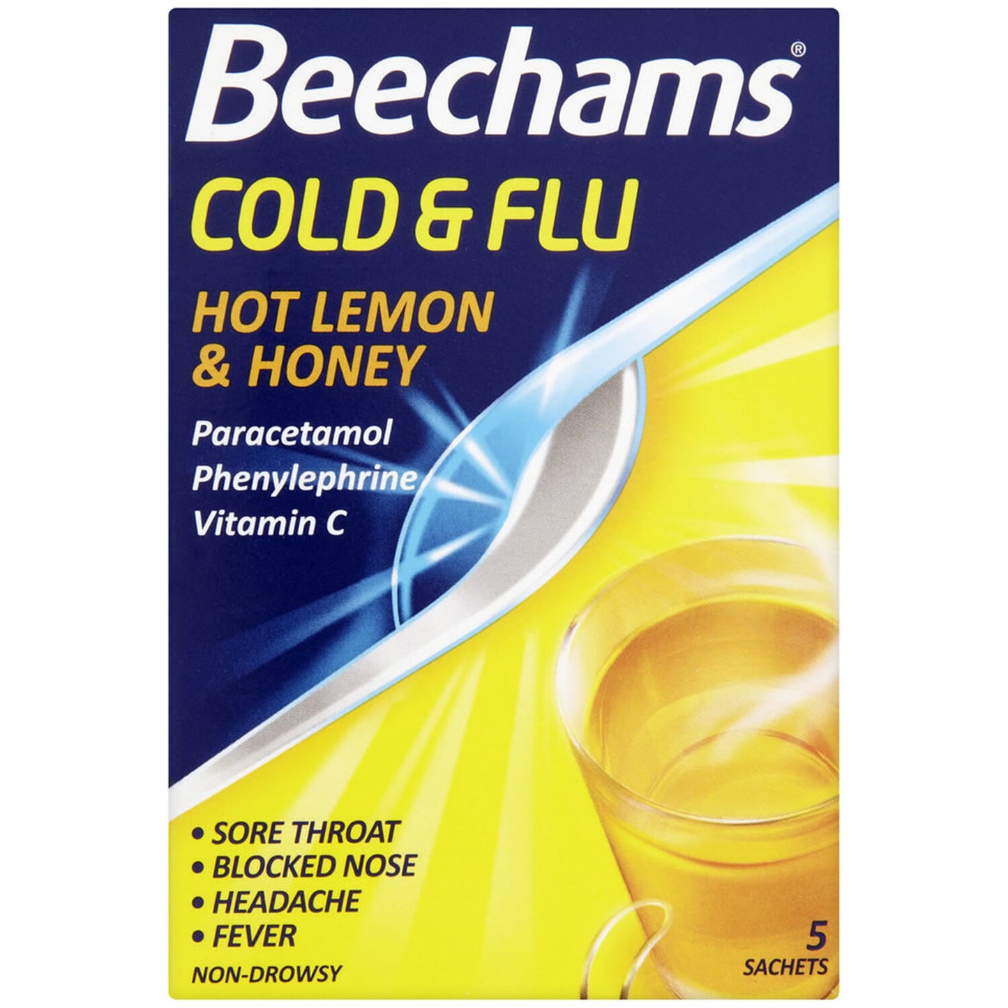 Beechams Hot Lemon 5 sachets