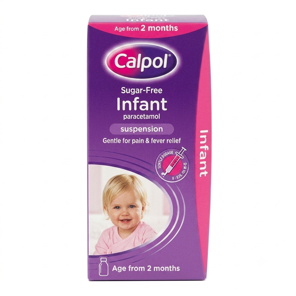 Calpol 2+ Sugar Free Infant Suspension
