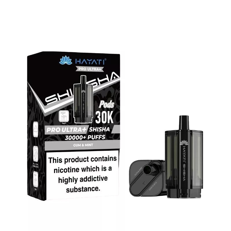 Hayati Pro Ultra Plus Shisha 30K PODS