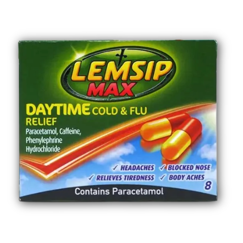 Lemsip Max 8 Capsules