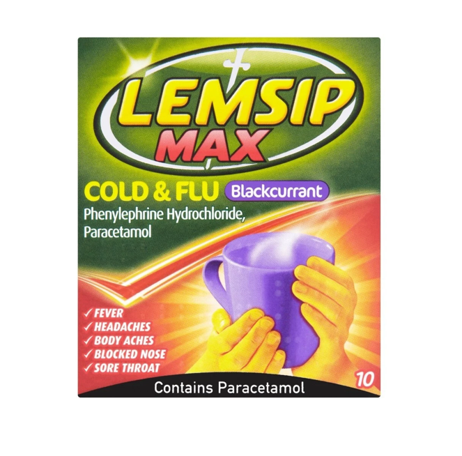Lemsip Max Blackcurrant