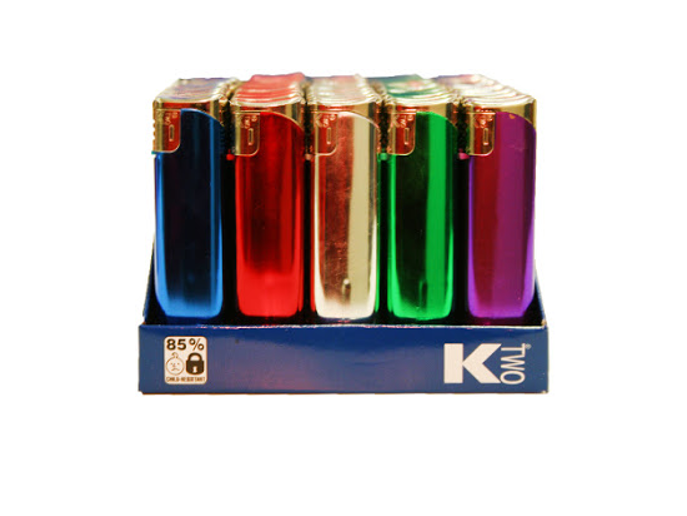 Metallic K2 Shiny Lighters