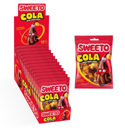 Sweeto Cola Gummy Jelly Pouch, 80g