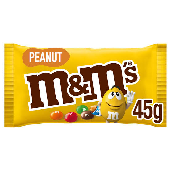 M&M Peanut Milk Chocolate Pack of 01 - 45 g