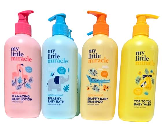 Baby Gift Set – Essentials for Newborn | Lotion, Shampoo & Conditioner, Oil, Bath & Top to Toe Wash