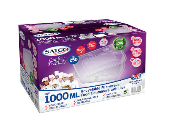 Plastic Containers 1000ml 5k