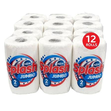 Splash kitchen towel jumbo 2ply