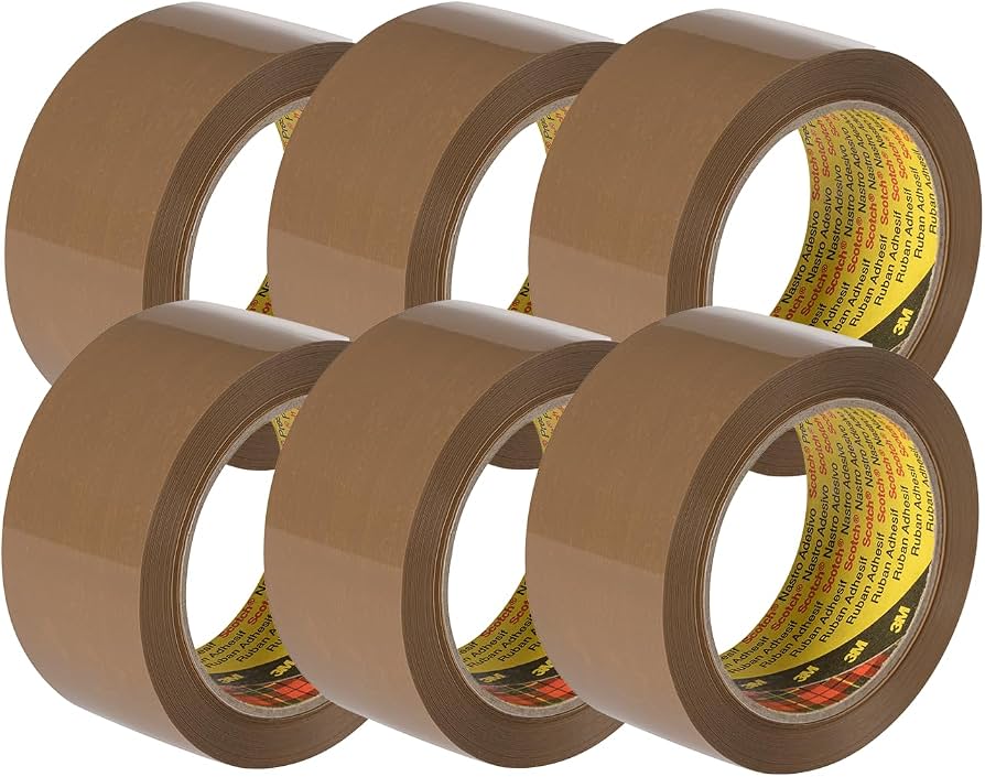 Brown Tape 6pk