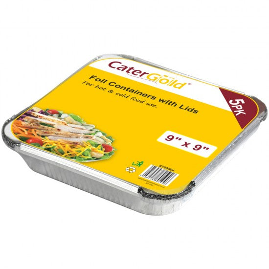 Aluminium Containers Medium 4pk