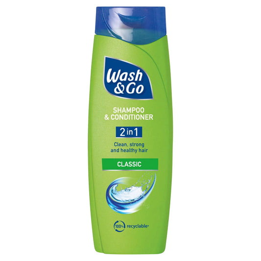 Wash & Go Classic Shampoo & Conditioner 200ml