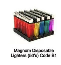 Magnum Disposable Lighters