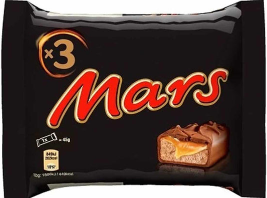 Mars x3 Chocolate Bar