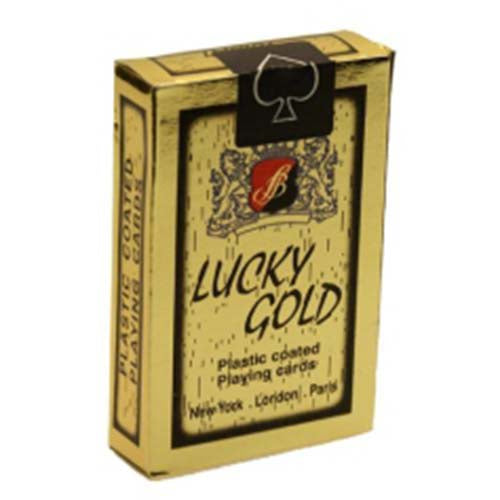 Playing Cards Lucky Gold
