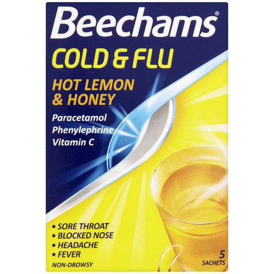 Beechams Hot Lemon 5 sachets