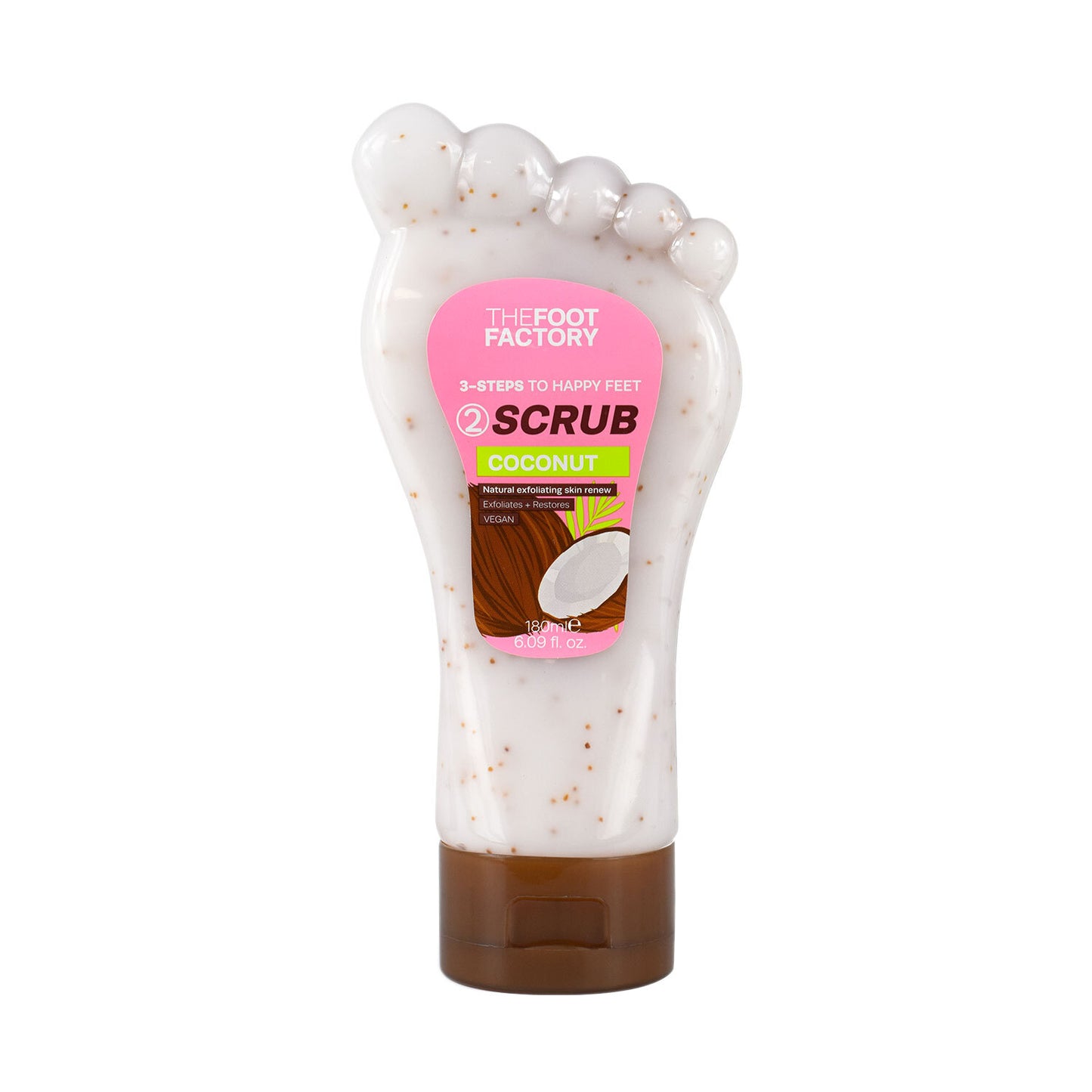 The Foot Factory Foot Scrub - White