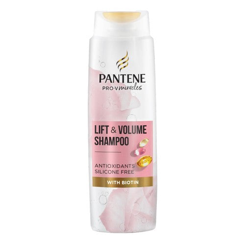 Pantene Lift & Volume Shampoo, Biotin & Rose Water