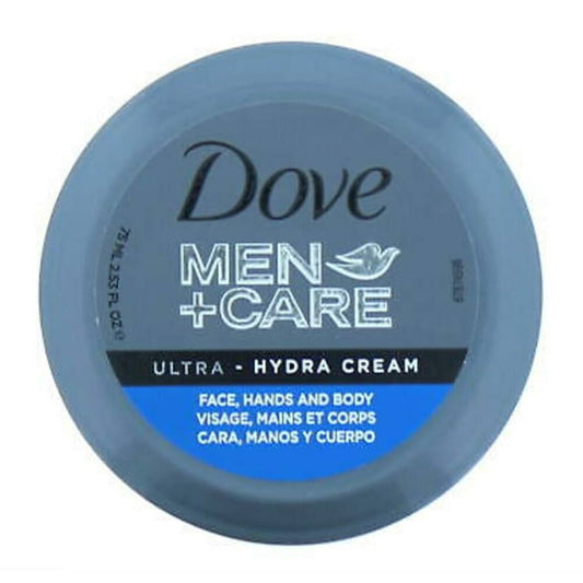 Dove Men + Care Ultra Care Hydra Cream Face, Hand And Body, 75 ml