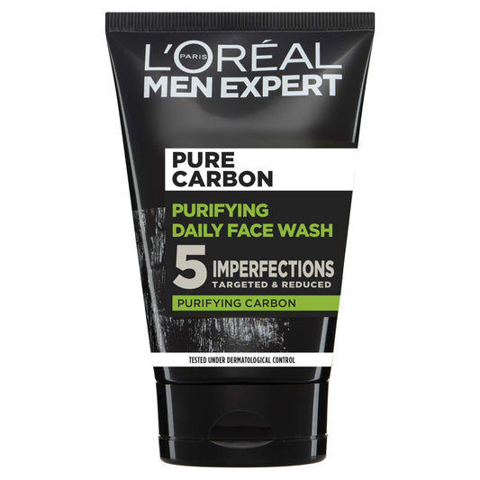 L'Oreal Paris Men Expert Pure Charcoal Purifying Daily Face Wash, 100ml