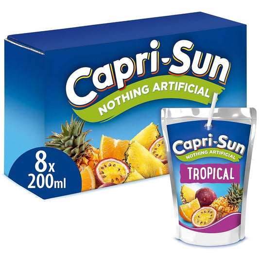 Capri-Sun Juice Tropical 200ml x 8 Pieces