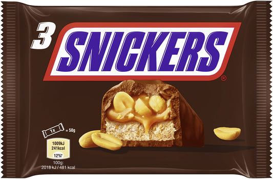 Snickers snickers - 3 Pack snickers Bars
