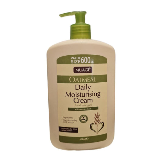 NUAGE MOISTURISING CREAM OATMEAL DAILY 600ML