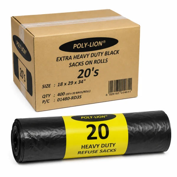 Bin Bags Poly Lion (20's)