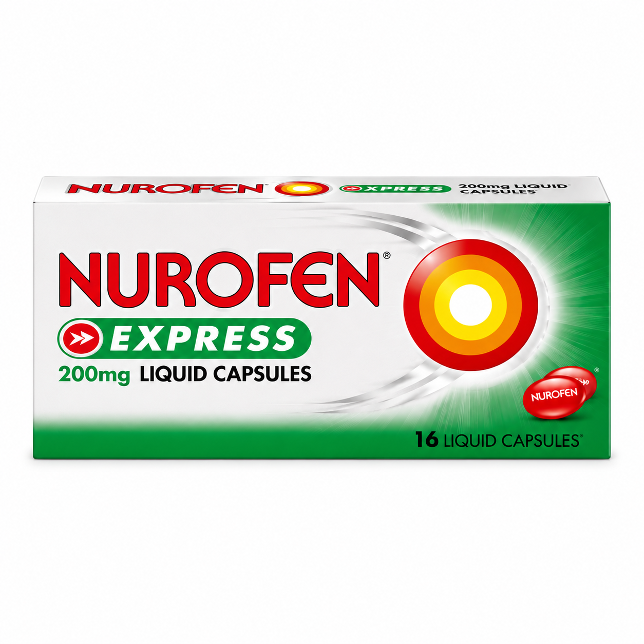 Nurofen Express 200mg Liquid Capsules