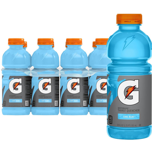 Gatorade-Thirst-Quencher-Cool-Blue-Sports-Drinks-20-fl-oz-8 pack
