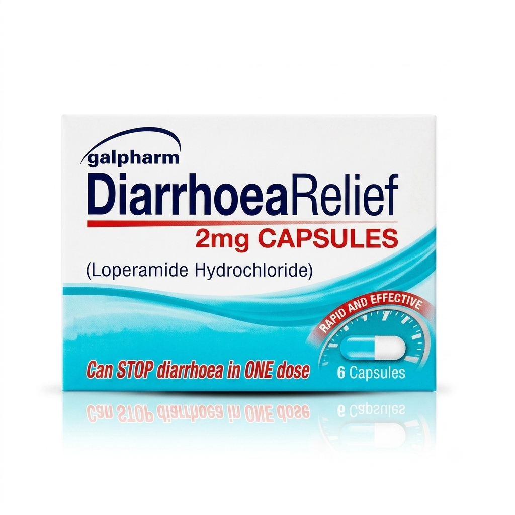 Diarrhoea Relief Capsules 2mg