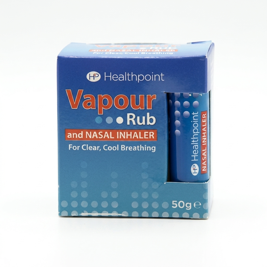 Twin Vapour Rub With Nasel Stick