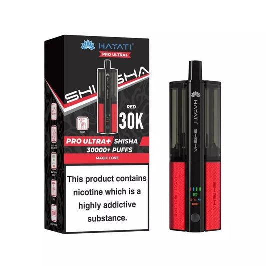 Hayati Pro Ultra Plus Shisha 30000 Magic Love / Lady Killer Pods