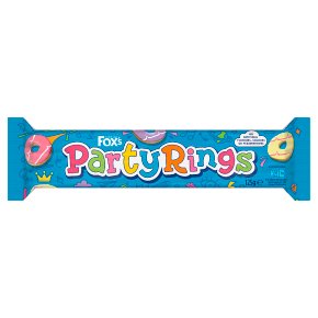 Foxs Party Rings Biscuits 125g