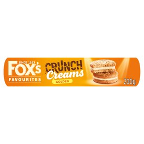 Fox's Crucnh Creams Golden Cookies 200g