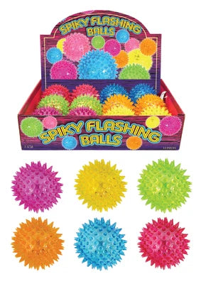 Flashing Spiky Balls