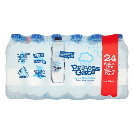 Princes Gate Still Water 500ml 24 Pack