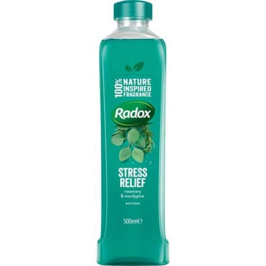 Radox Stress Relief Rosemary & Eucalyptus Bath Soak, 500ml