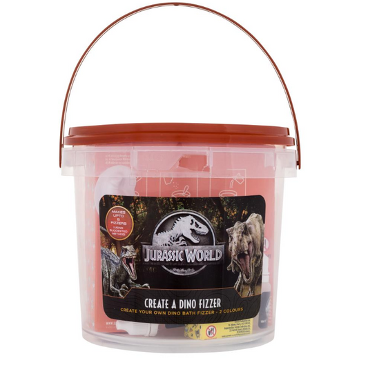Jurassic World Bath Gift for Kids Create A Dino Fizzer Tub