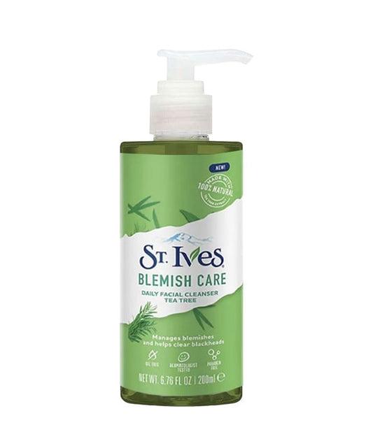 St. Ives Blemish Care Tea Tree Daily Facial Cleanser, 200ml