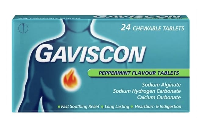 Gaviscon Peppermint Tablets