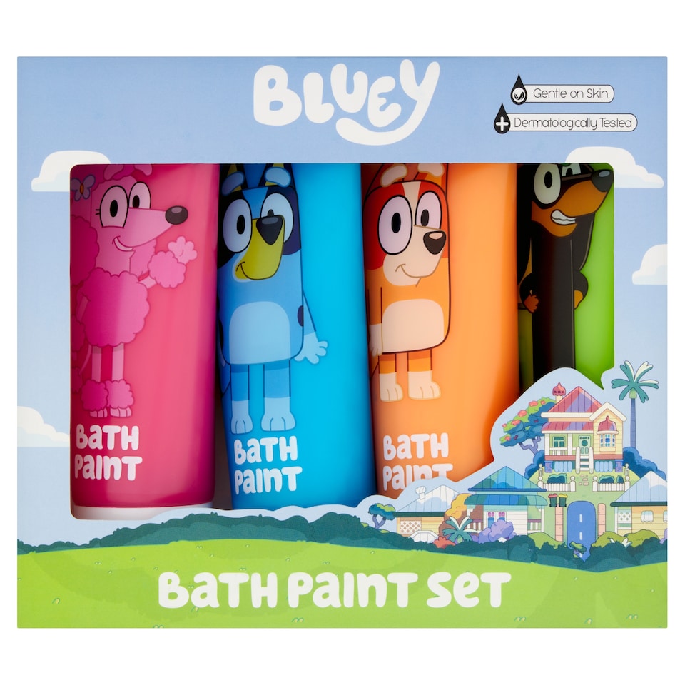 Bluey Bath Paint Set