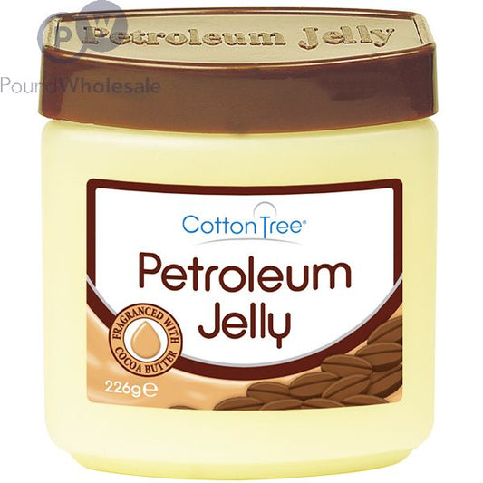Cotton Tree Petroleum Jelly Fragranced With Cocoa Butter, 226 g