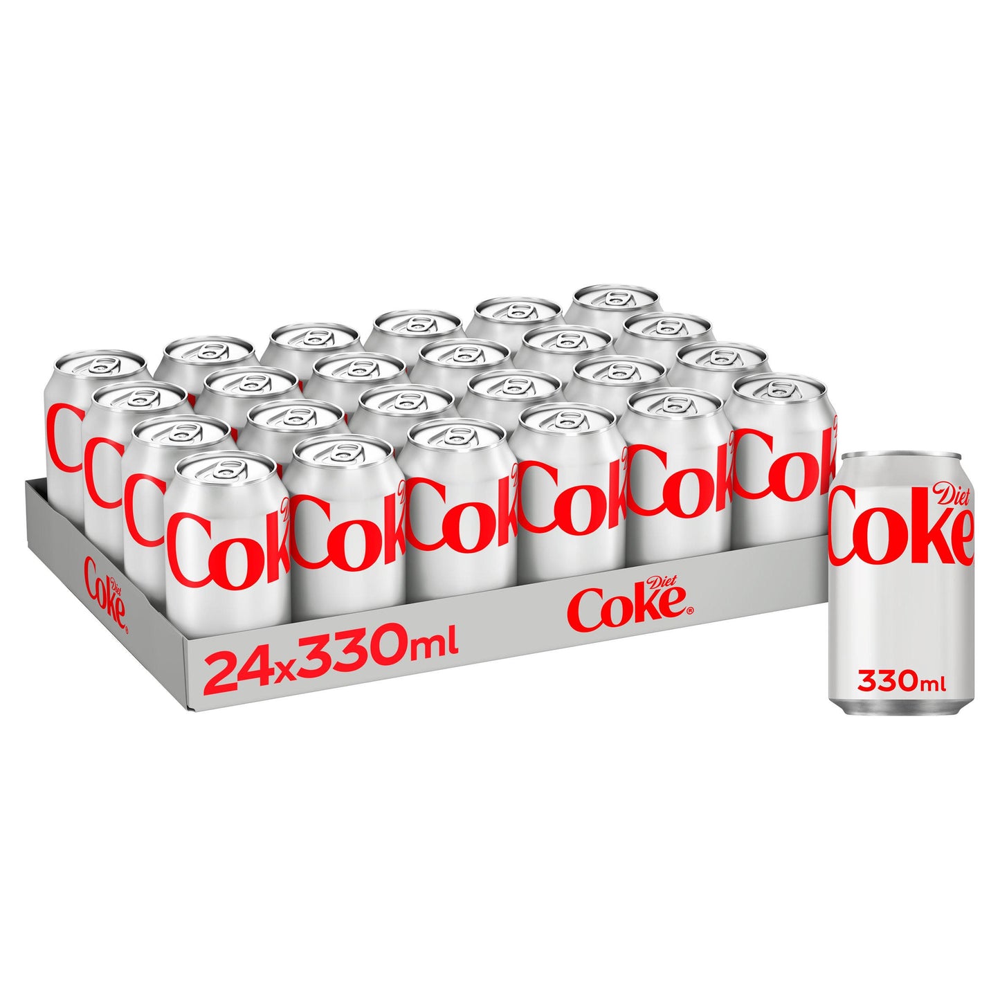 Diet Coke 24 Pack 330ml Multipack