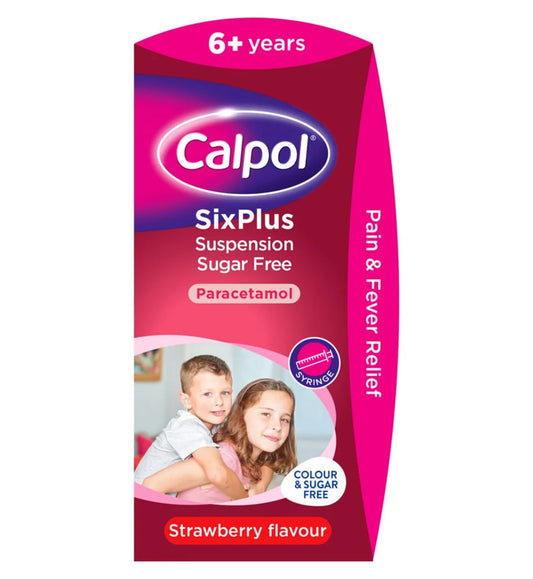 Calpol Six + Sugar Free