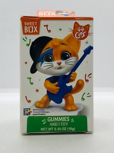 Sweet Box Gummies & 1 Toy 44 Cats 10g