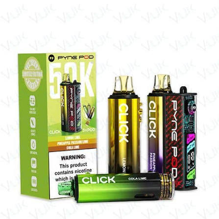 Pyne Pod Click 50k Prefilled Pod Kit Green Edition