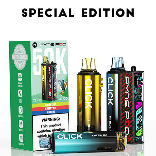Pyne Pod Click 50K Special Edition (3 Flavours)