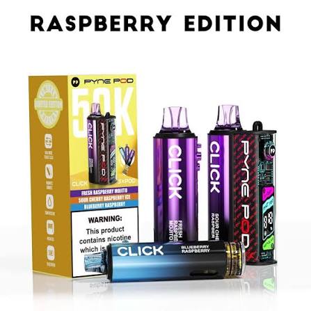 Pyne Click 50k Prefilled Pod Vape Kit Special