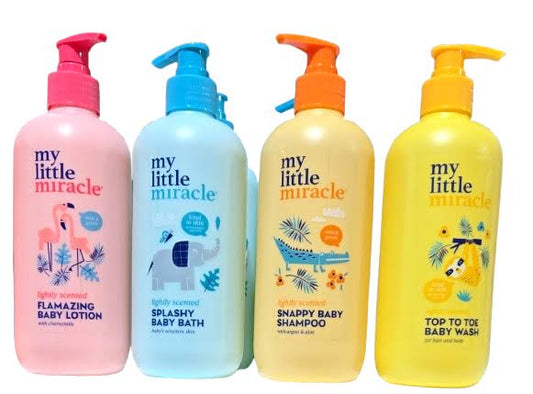 Baby Gift Set – Essentials for Newborn | Lotion, Shampoo & Conditioner, Oil, Bath & Top to Toe Wash