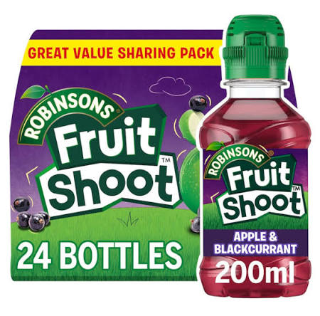 Apple & Blackcurrant, 200 ml (Pack of 24)