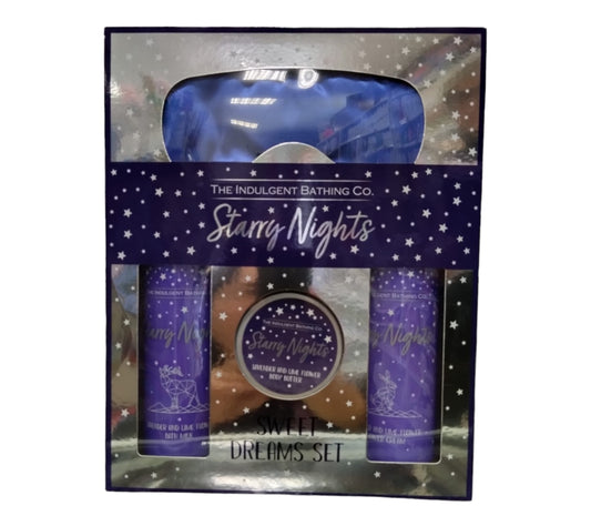 The Indulgent Bathing Co. Starry Nights Sweet Dreams Set